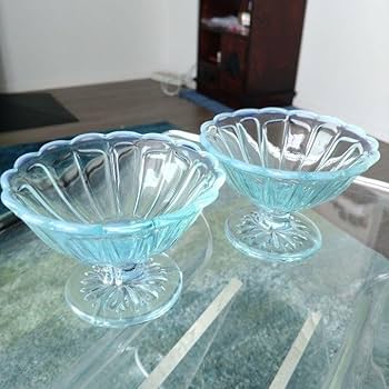 Amazon.co.jp: ヒロタガラス 雪の花小サイズ(手作り)フルーツ器2